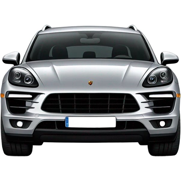 Grey Porsche macan  emoji