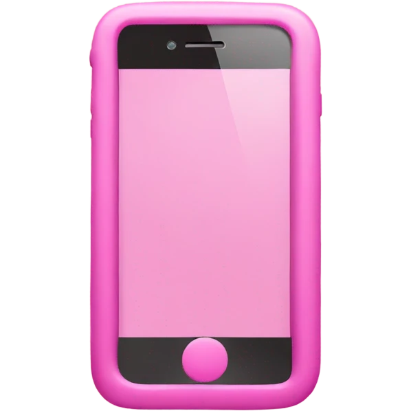 pink iphone emoji