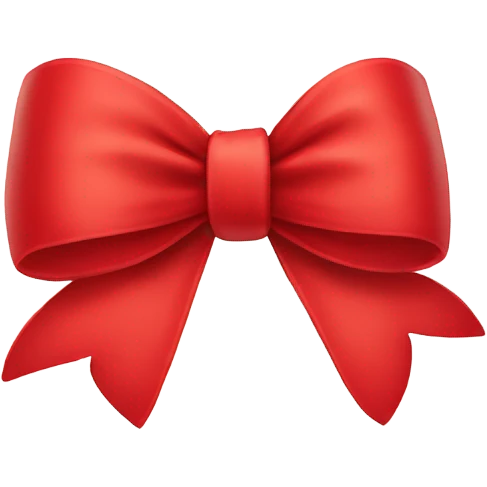 red bow  emoji