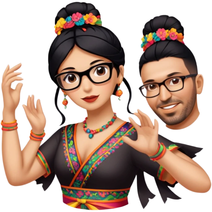 Traditional Dancer emoji