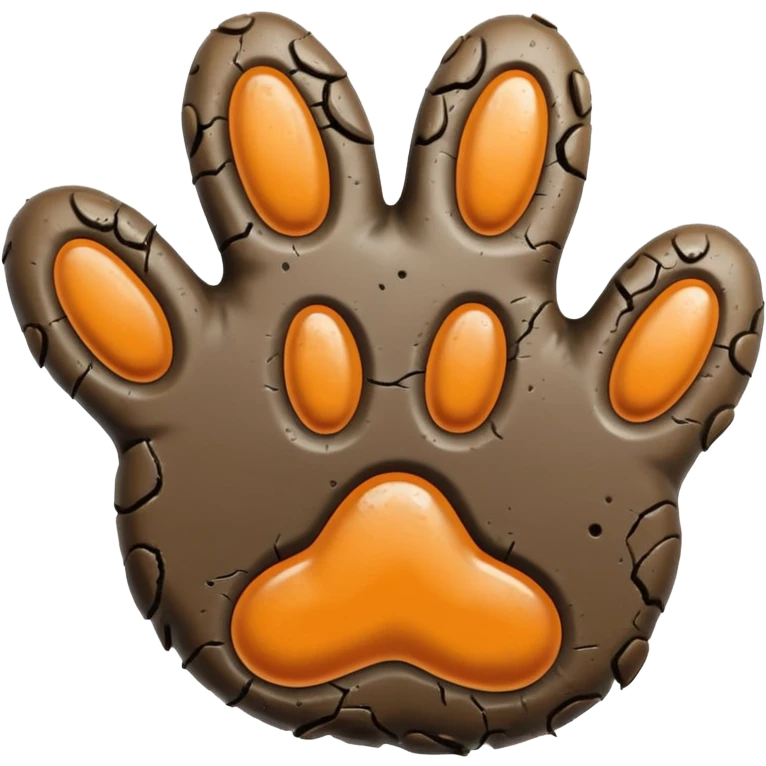 rabbit paw print emoji