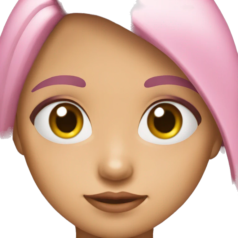 Niña pelirroja corazon emoji