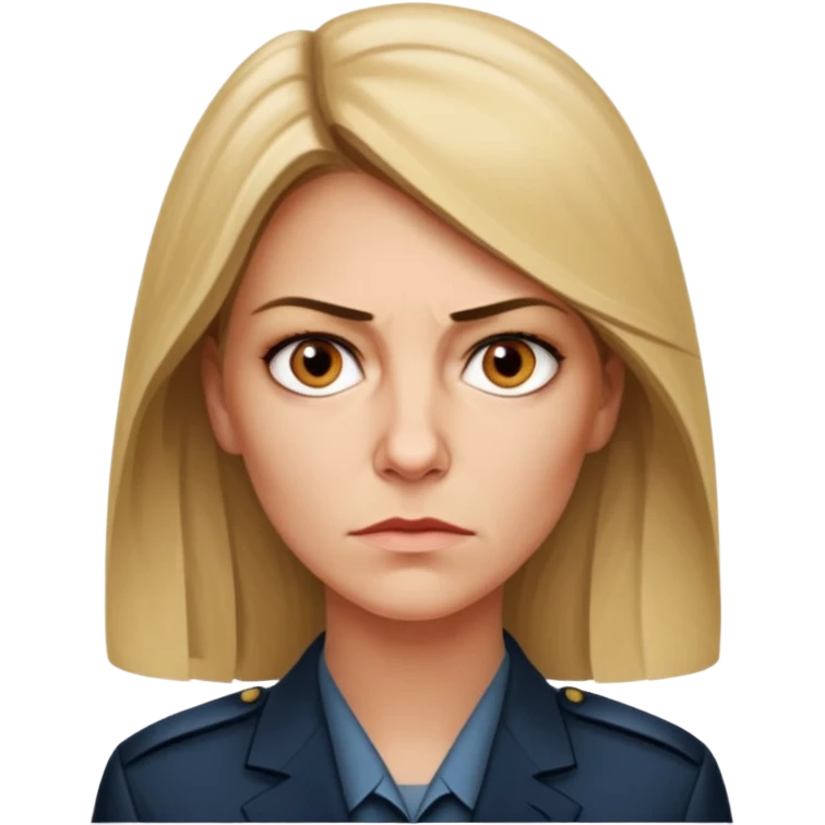 A CIA officer, looking like Carrie Mathison from the "Homeland" TV series. emoji