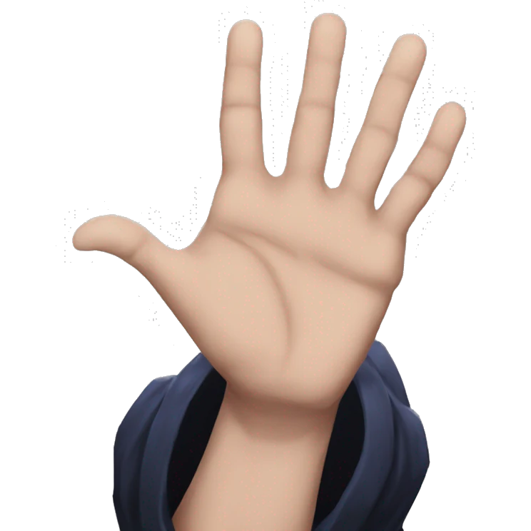 Jujutsu kaisen sukuna domain expansion hand sign  emoji