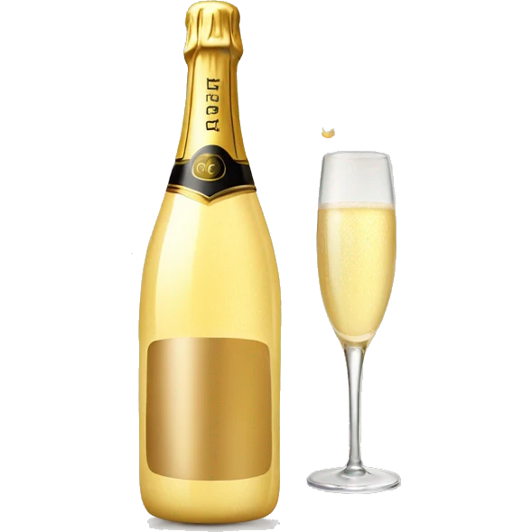 champagne emoji