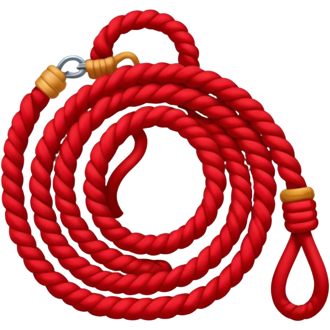 Red rope emoji