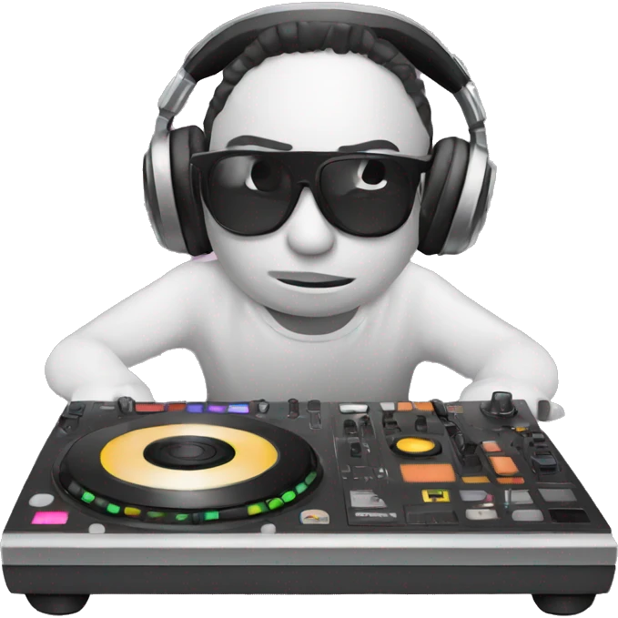 DJ controller emoji