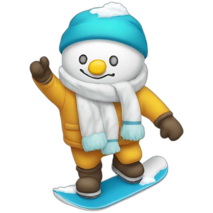 snow-board emoji