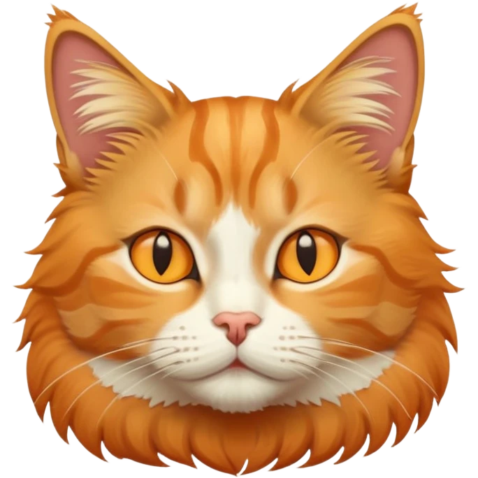 a cat sighing emoji