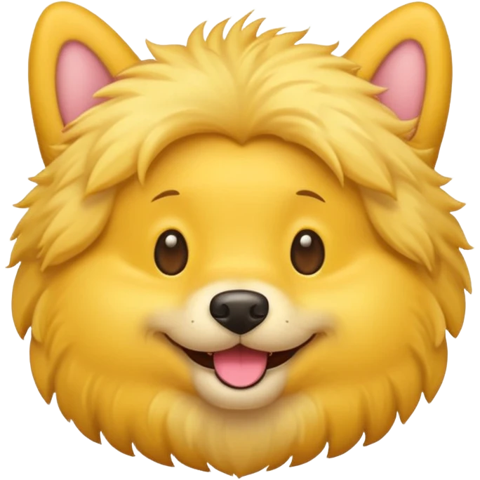 smiling cartoon dog emoji emoji