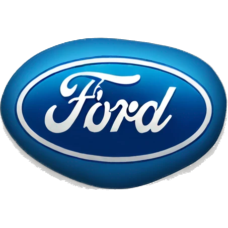 Rock with ford logo emoji