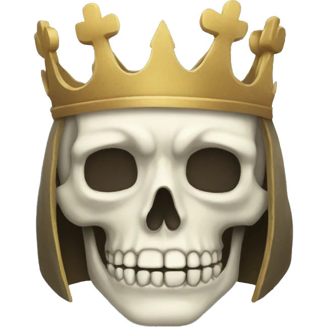 Un roi squelettes  emoji