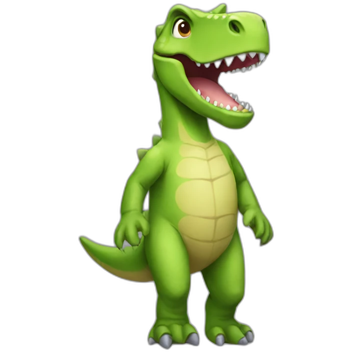 dinosaur costume emoji