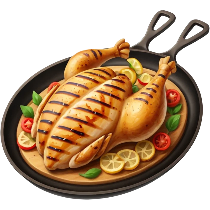 one Grilled Chicken breast emoji
