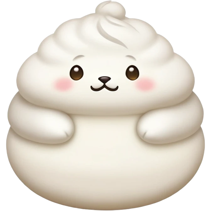 one baozi, chinese food emoji