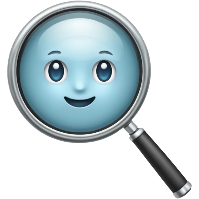Magnifier emoji