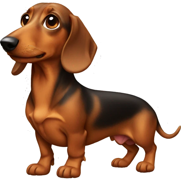 Daschund emoji