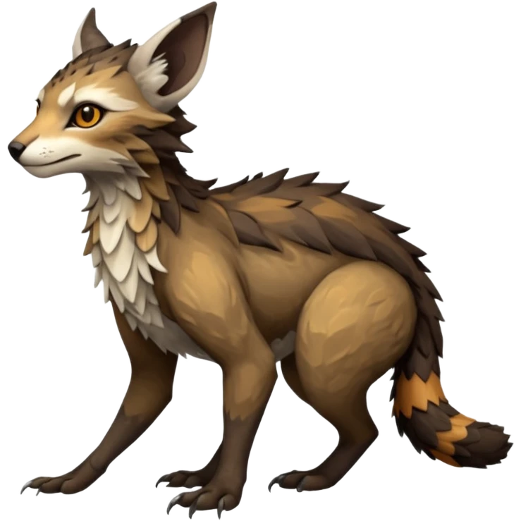 Modern Realistic Rare Fantasy Vernid-Trico-species by LiLaiRa full body emoji