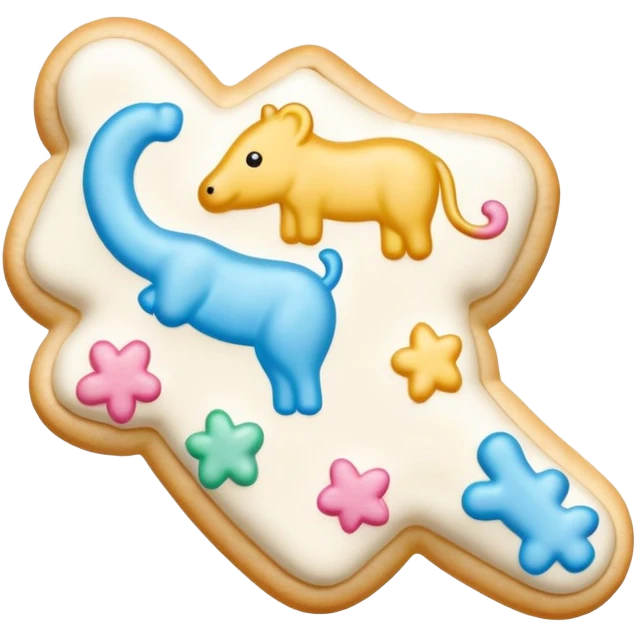 Frosted Animal cracker emoji