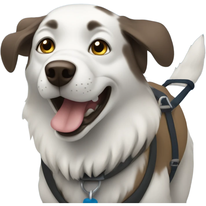 Dogsledding  emoji