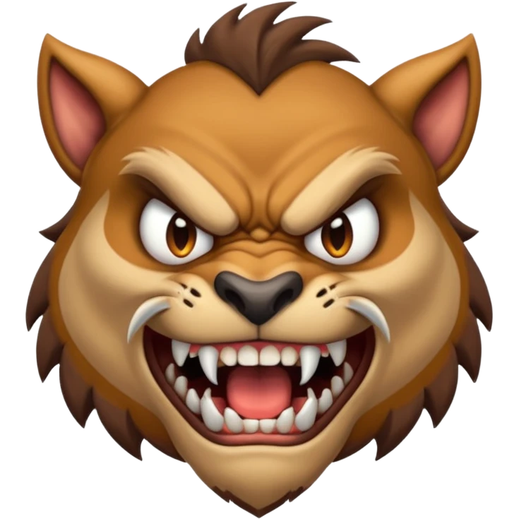 безумный скотина злой emoji