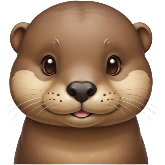 Otter with a bun  emoji