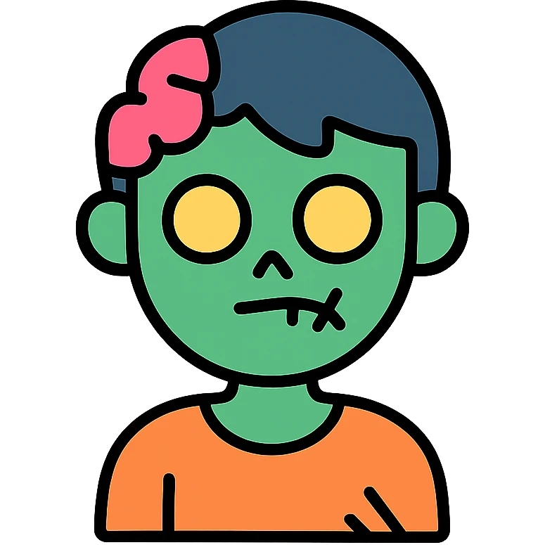 zombie boy avatar emoji