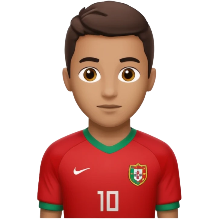 Portugal soccer player emoji