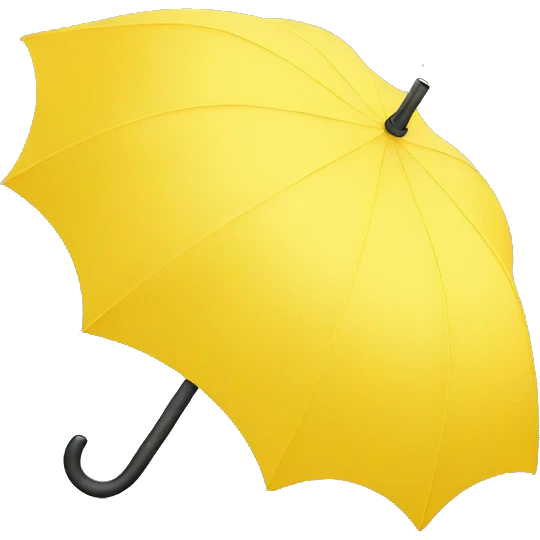 Yellow umbrella  emoji