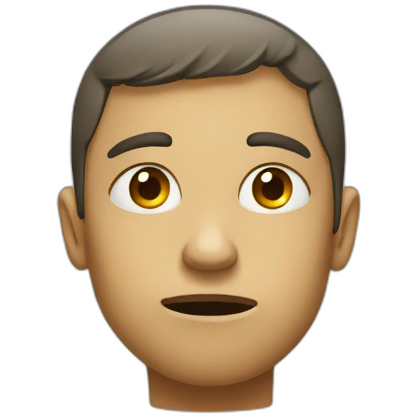 triste e pensativo emoji