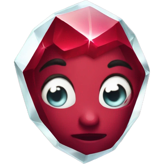 shining ruby emoji