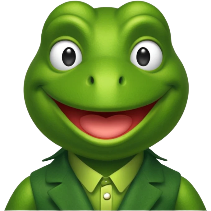 Kermit the frog emoji