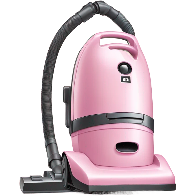 Pale pink vacuum cleaner emoji