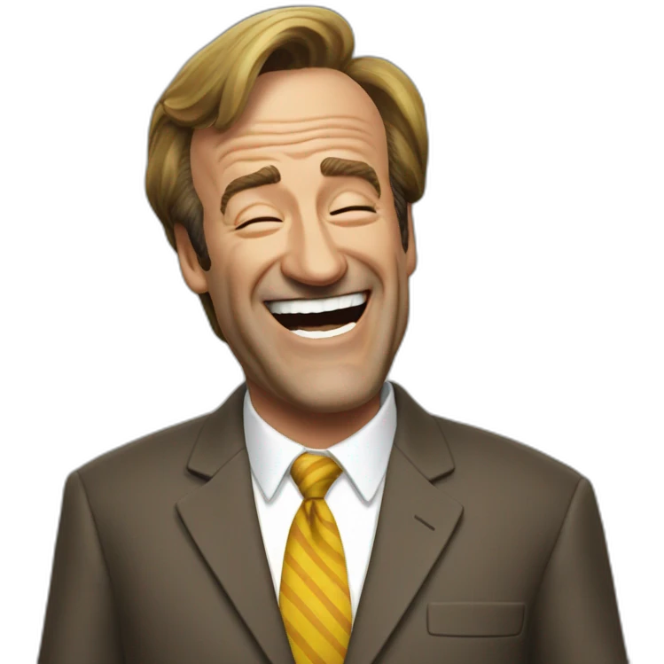 saul goodman laugh emoji