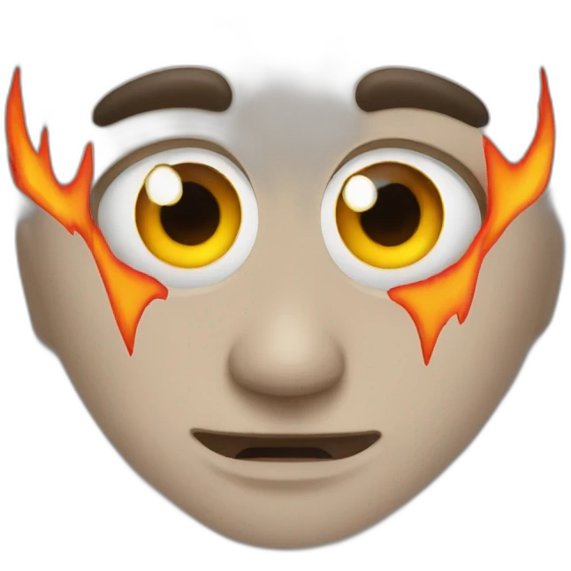 fire eyes emoji