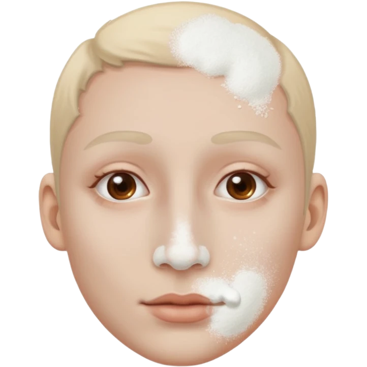 Cocaine nose emoji