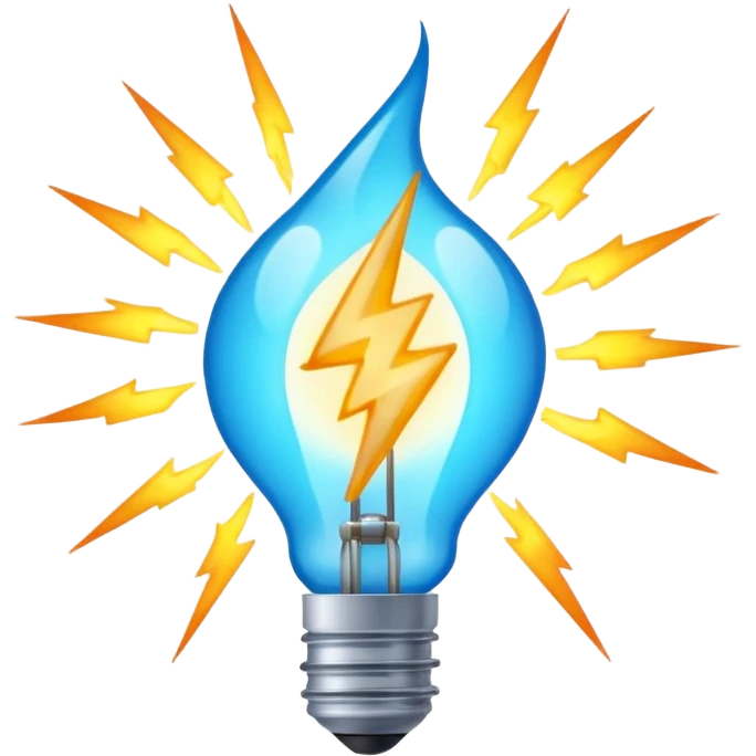 carbon to electricity  emoji