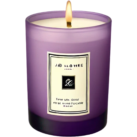 Jo malone candle light purple emoji