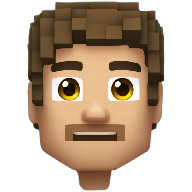 Steve minecraft emoji