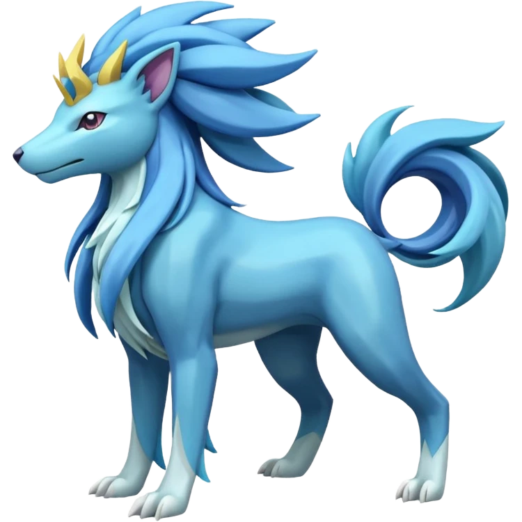 Suicune-Manectric-Amaura-Pokémon (full body) emoji
