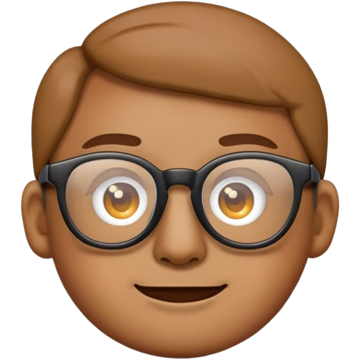 An emoji wearing a glass  emoji