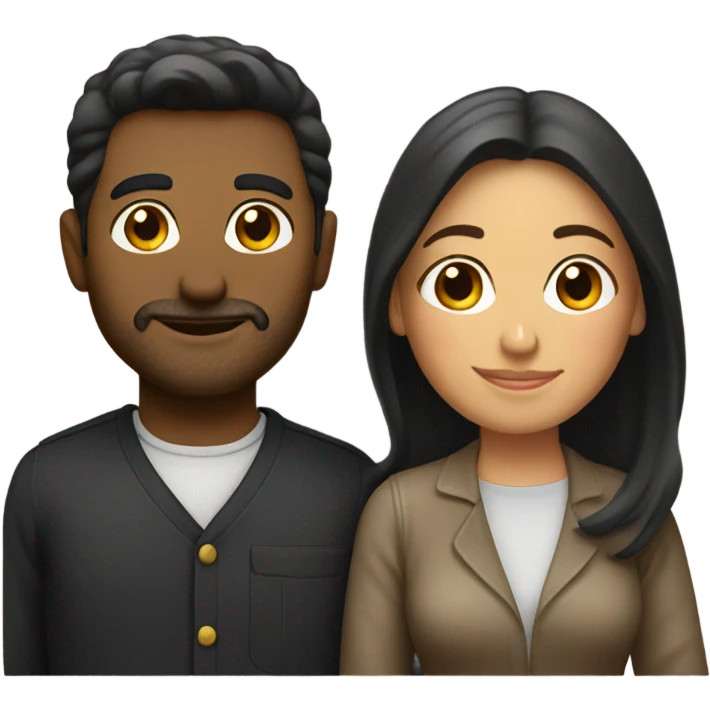 italian american straight couple emoji