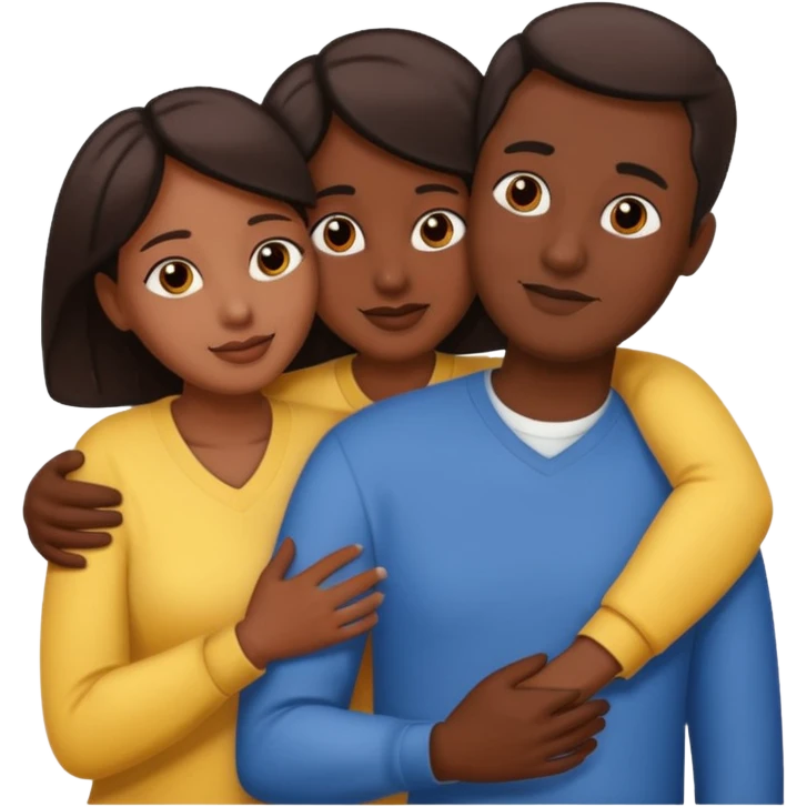 abrazar a mi papa mama emoji