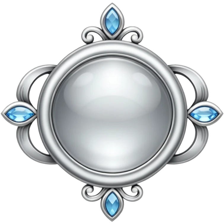 Silver jewelry . No faces  emoji