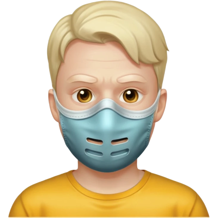 norovirus man mit maske emoji