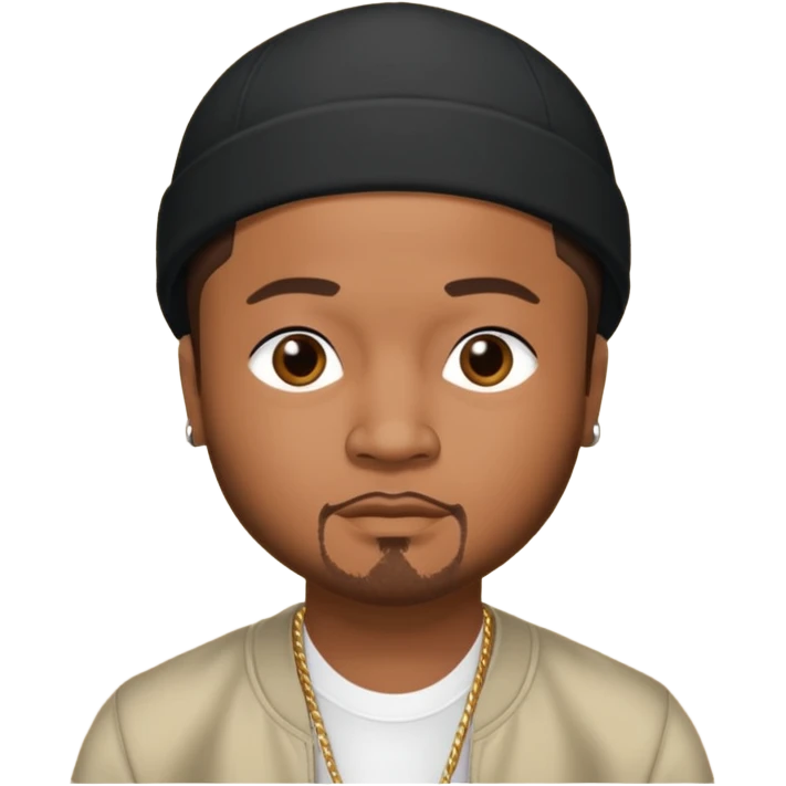 J-Boog of B2K, male singer with dark brown hair emoji