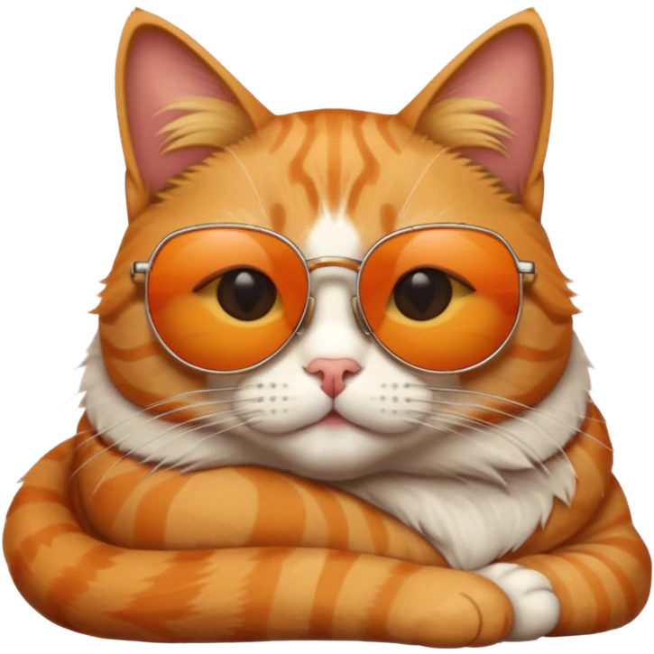 Cat wearing sunglasses emoji