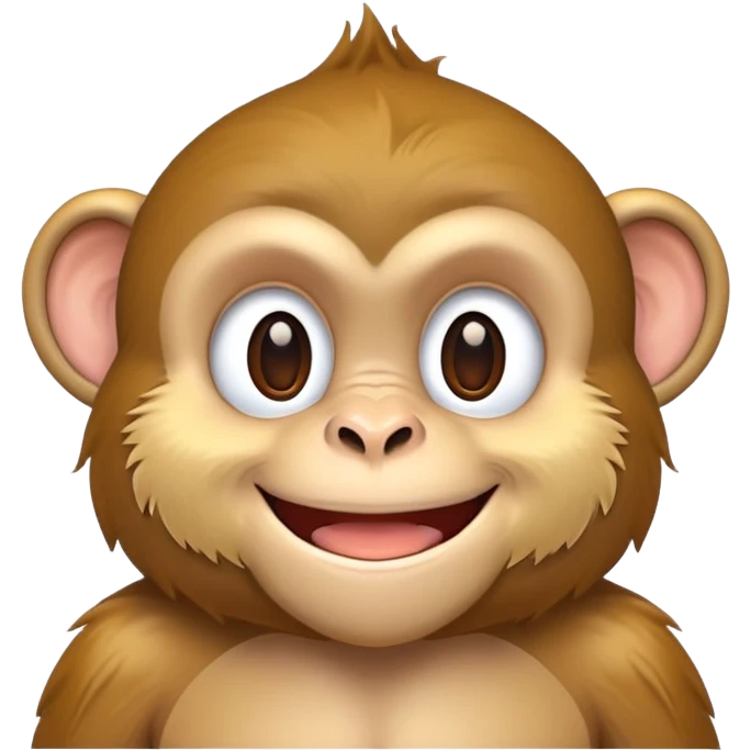 Hot monkey emoji