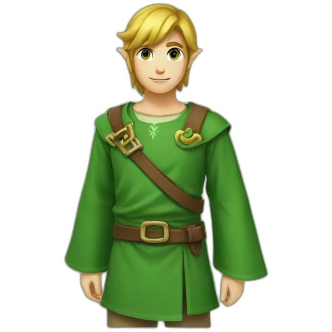 link green tunic emoji