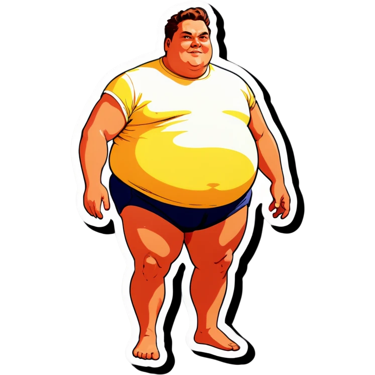Fattest human alive  emoji